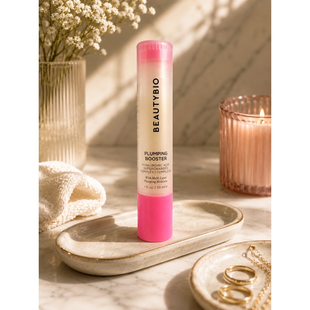 BeautyBio Plumping Booster Hyaluronic Acid Supercharged Complex 1oz 30ml NEW